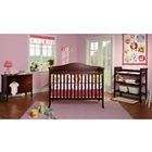Baby Mod Bella 4 in 1 Fixed Side Crib, Changing Table and Clothing 