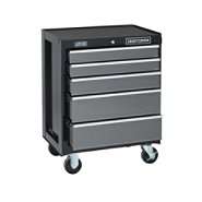 Craftsman 26 Wide 5 Drawer Heavy Duty Ball Bearing Rolling Cabinet 