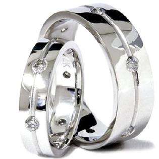   00CT Matching His Hers Diamond Comfort Wedding Bands 