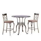 powell langley pub table with 2 bar stools
