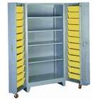   with 4 Shelves 76 H x 38 W x 28 D   Cabinet Color Dove Gray