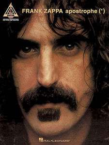 Frank Zappa   Apostrophe   Guitar Tablature Song Book  