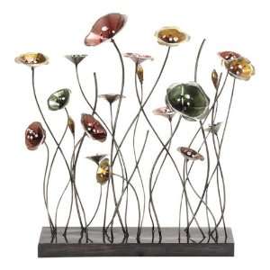  Attractive Floral Metal Table Decor