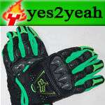 2011 New Style Green Black Gloves Motorcycle Glove Y20081  
