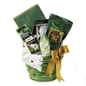 Golf Themed Gift Basket   Great Fathers Day Gift Idea  
