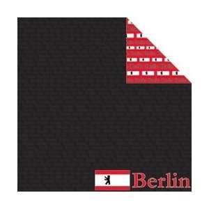  Reminisce Passports Double Sided Paper 12X12 Berlin; 25 