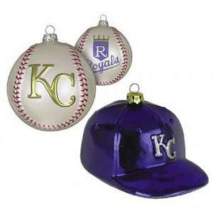  Kansas City Royals Double Ornament Set