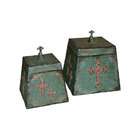 Sterling Set/2 Monastary Boxes By Sterling