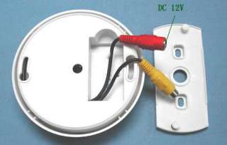 UK123 Smoke Detector Color CCTV SPY CCD 420Lines Camera  