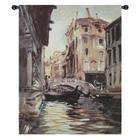 Simply Home Italian River Gondola Wall Hanging Tapestry 40 x 54