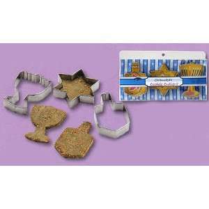  Hanukkah Shapes Metal Cookie Cutters