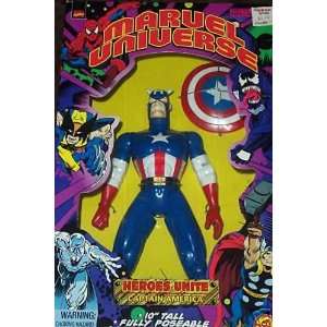   Captain America, Legends, Heroes Unite, Marvel Universe Toys & Games