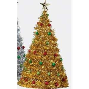  Department 56 Christmas in a Jiffy Gold Christmas Tree 