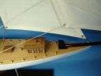 features columbia 44 limited not a model ship kit attach sails and 