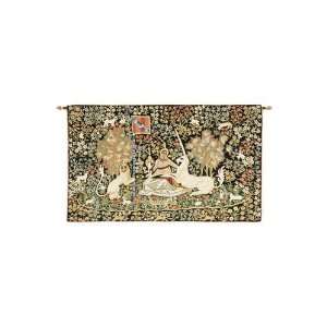  Unicorn And Lion Large Tapestry