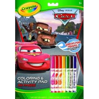 Crayola Disney Cars Coloring and Activity Book with Markers
