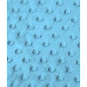  Turquoise Minky Dot Fabric Arts, Crafts & Sewing