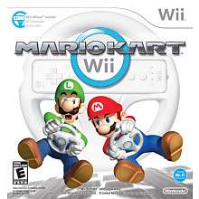   Mario Kart Wii with Wheel for Nintendo Wii   Nintendo   