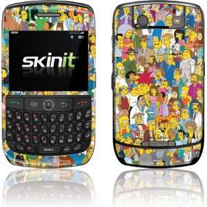  The Simpsons Cast skin for BlackBerry Curve 8900 