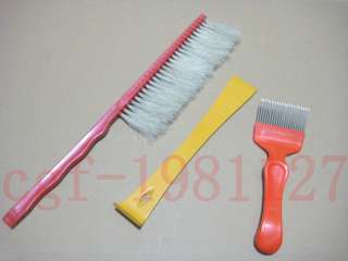   Tool    J  ,Bee Brush, and Uncapping Fork beekeeping tool  