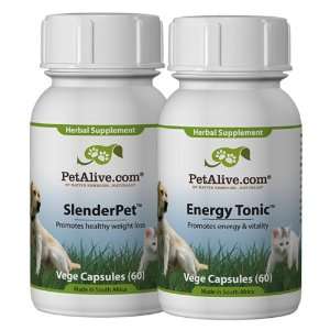  PetAlive SlenderPet and Energy Tonic ComboPack Health 