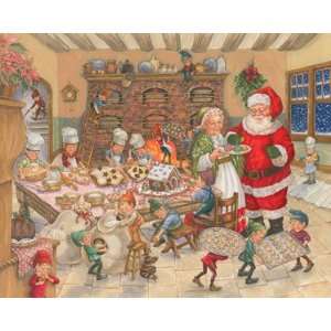  Santas Kitchen Jigsaw Puzzle 1000 Piece Toys & Games