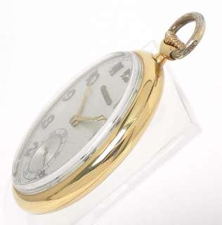 TIFFANY & CO. 18K GOLD MADE FOR LONGINES POCKET WATCH  