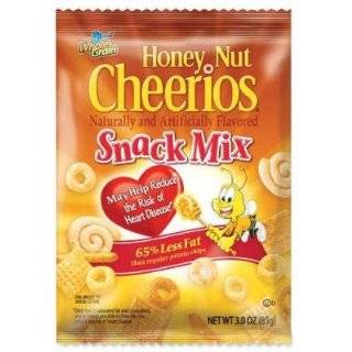 General Mills Honey Nut Cheerio Snack Mix 3 oz. (Pack of 7)  