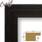 Craig Frames Inc 10x13 Complete 1.5 Wide Black Solid Wood Picture 