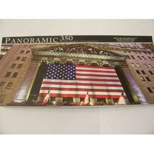    Panoramic 350 Piece Puzzle ~ New York Stock Exchange Toys & Games
