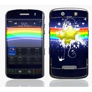 BlackBerry Storm 9530 Skin Sticker Cover   Rainbow Stars~