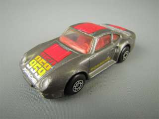 Matchbox 1986 Porsche 959 Silver Diecast 1/58 Scale Car  