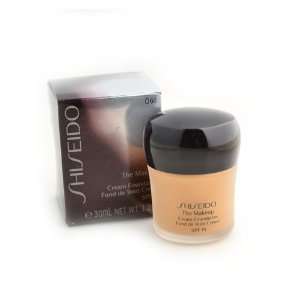 Shiseido   The Makeup   Cream Foundation 1.2oz. B 60 Natural Deep 