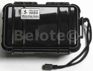 Pelican Micro Case Solid Black 1050 New 7.5 x 5 x 3.1  