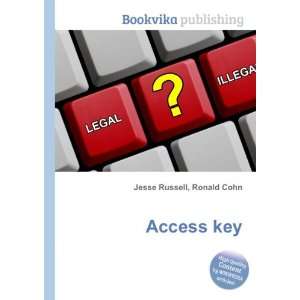  Access key Ronald Cohn Jesse Russell Books