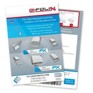 atFoliX FX Clear Invisible screen protector for Magellan RoadMate 1424 