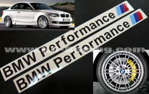BMW Performance Decal Sticker M3 M6 Z3 Z4 M5 Motorsport  