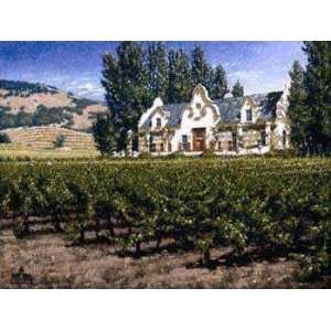  George Hallmark   Chimney Rock Winery Canvas