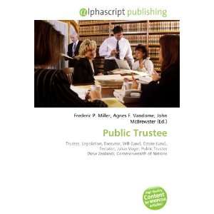  Public Trustee (9786133736924) Books
