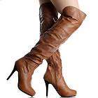   High Boots Winter Over The Knee Tall Womens Stiletto Heels Size 6