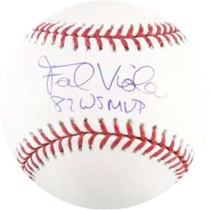  Frank Viola Autographed Baseball  Details 87 WS MVP 