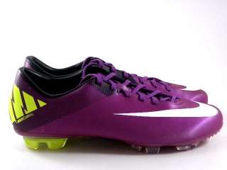Nike Mercurial Miracle II FG Plum Purple/White Soccer Futball Cleats 