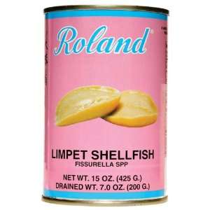Roland Limpet Shellfish, 15 Ounce Can Grocery & Gourmet Food