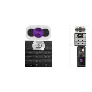   Replacement Keypad Black Button for Sony Ericsson W350 Electronics