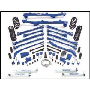  Fabtech FTS24041BK 8 Crawler Kit with Front Coilover 
