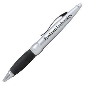    Fordham Rams Brushed Silver Twist Ballpoint Pen