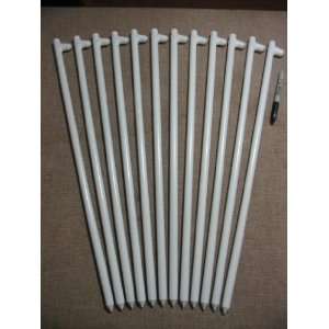   of White Wedding Tent or Party Tent Stakes (24 Long) 