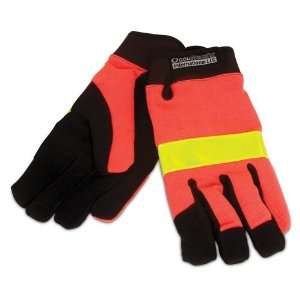   Waterproof Cold Weather Utility Glove Hi Viz   Large