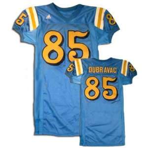  Jon Dubravac UCLA Bruins Blue #85 Game Worn Football 