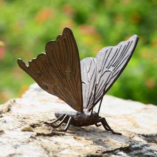   Cast Aluminum Butterfly Whimsical Garden Statue Sculpture  